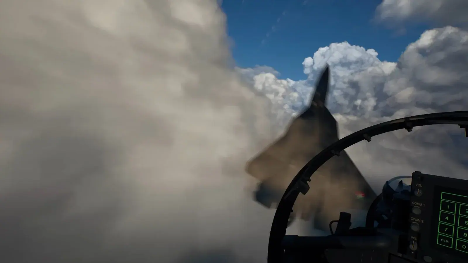 Shadow 22's Su-57 performing a Cobra maneuver